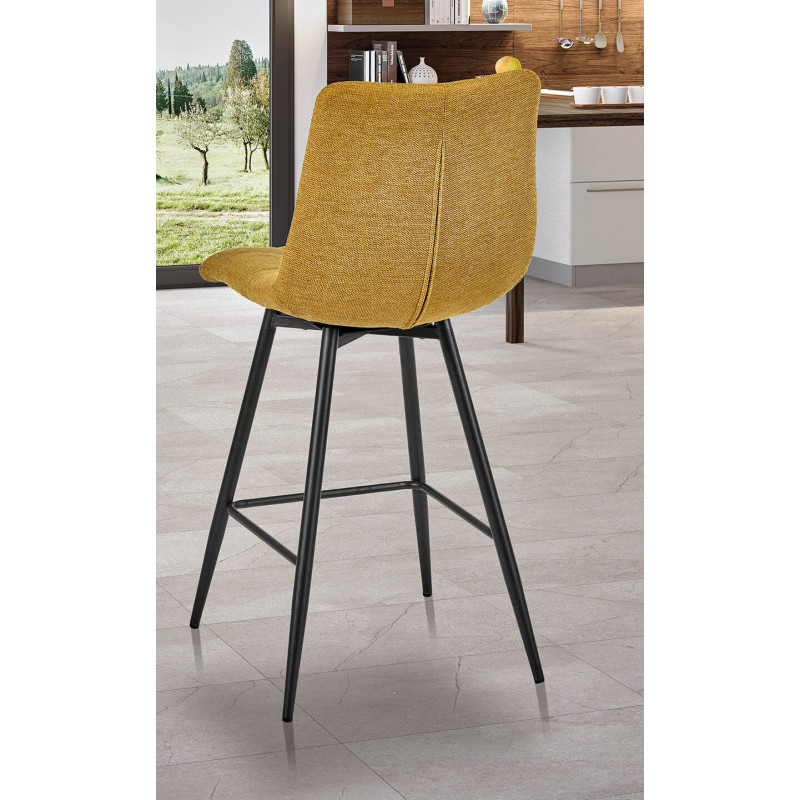 CHAISE D'ÎLOT EN TISSU MODERNE NARBONNE