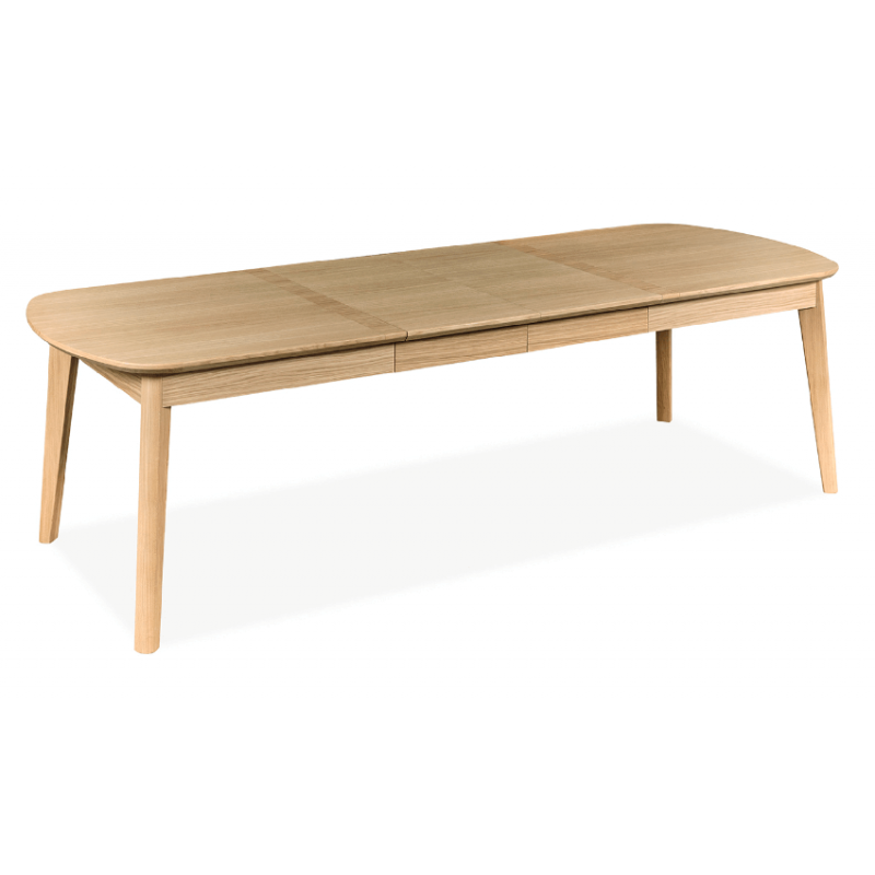 PETITE TABLE EN BOIS EXTENSIBLE ANGLES ARRONDIS CHLOÉ