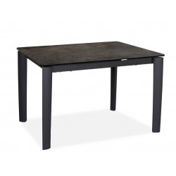 PETITE TABLE DE CUISINE EN CÉRAMIQUE BRONZE LÉANDRE