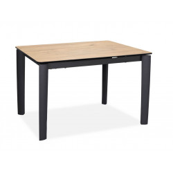 PETITE TABLE DE CUISINE EN CÉRAMIQUE BOIS LÉANDRE