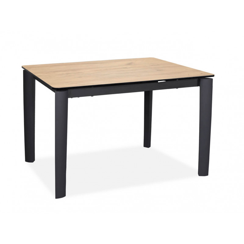 PETITE TABLE DE CUISINE EN CÉRAMIQUE BOIS LÉANDRE