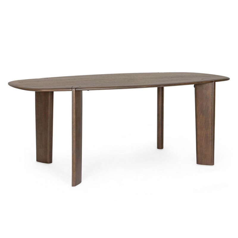TABLE OVALE EN BOIS DE MANGUIER STERLING