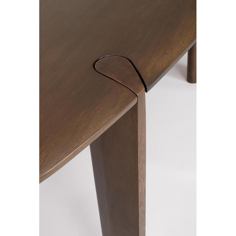 TABLE OVALE EN BOIS DE MANGUIER STERLING