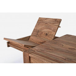 TABLE EN BOIS RUSTIQUE EXTENSIBLE SALFORD