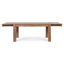 TABLE EN BOIS RUSTIQUE EXTENSIBLE SALFORD