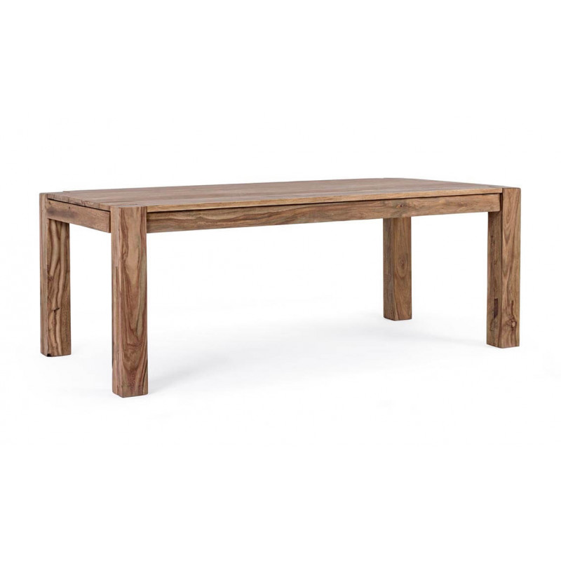 TABLE EN BOIS RUSTIQUE EXTENSIBLE SALFORD