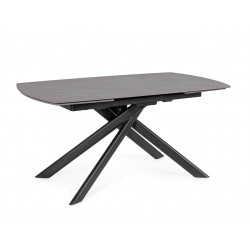 PETITE TABLE CÉRAMIQUE EXTENSIBLE JOAKIM GRIS