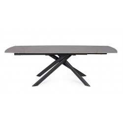 PETITE TABLE CÉRAMIQUE EXTENSIBLE JOAKIM GRIS