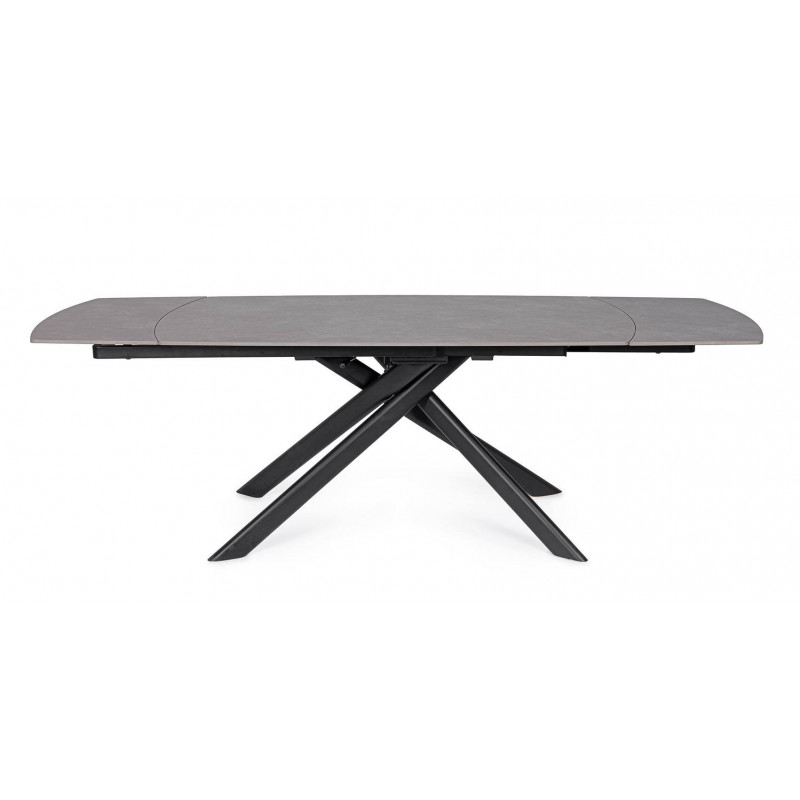 PETITE TABLE CÉRAMIQUE EXTENSIBLE JOAKIM GRIS