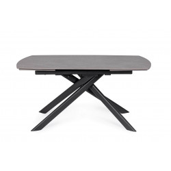 PETITE TABLE CÉRAMIQUE EXTENSIBLE JOAKIM GRIS