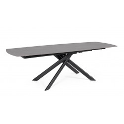 PETITE TABLE CÉRAMIQUE EXTENSIBLE JOAKIM GRIS