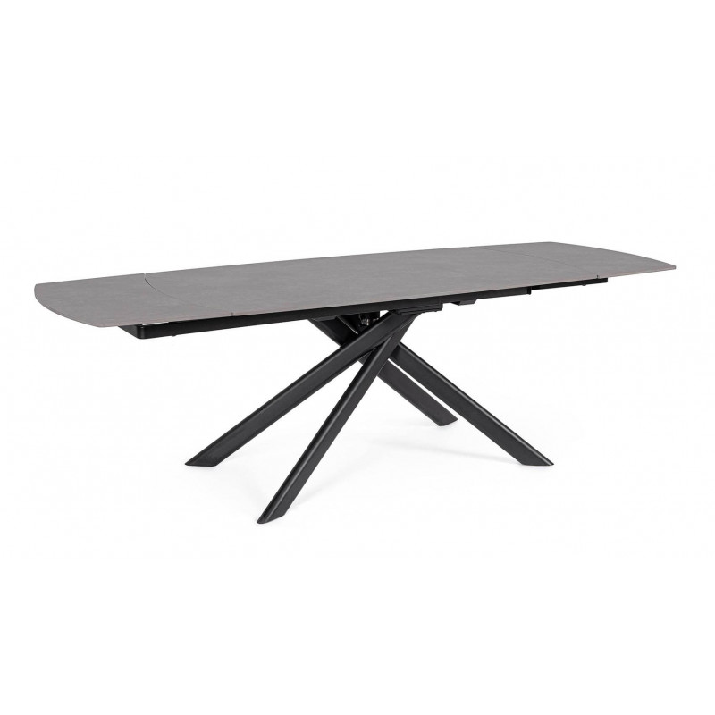 PETITE TABLE CÉRAMIQUE EXTENSIBLE JOAKIM GRIS