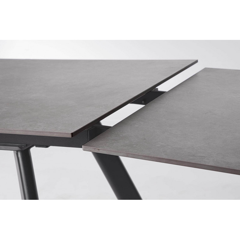 PETITE TABLE CÉRAMIQUE EXTENSIBLE JARKKO GRISE