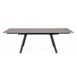 PETITE TABLE CÉRAMIQUE EXTENSIBLE JARKKO GRISE