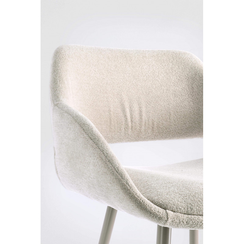 CHAISE D'ÎLOT EN TISSU FLORENCE