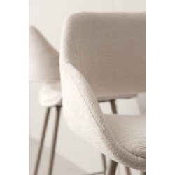 CHAISE D'ÎLOT EN TISSU FLORENCE